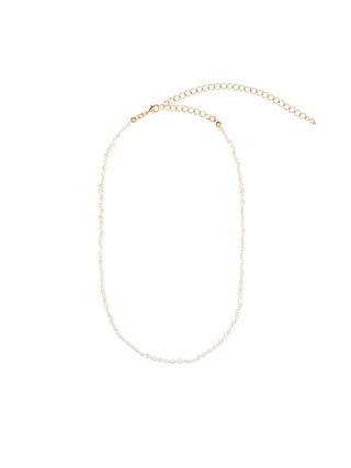 Beach Pearls Necklace — freshwater pearls with 24K gold-plated chain, handcrafted in Portugal