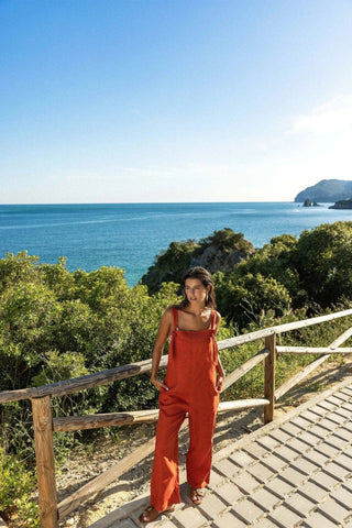 Beverly Linen Jumpsuit - Sofia Godinho Clothing