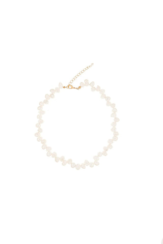 Celeste Pearls Necklace — freshwater pearls with 24K gold-plated chain, handcrafted in Portugal