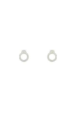 Handcuffs Pavé Earrings - Sofia Godinho Earrings