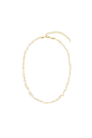 Holi Pearls Necklace with freshwater pearls and vibrant 24K gold-plated details – handcrafted in Portugal