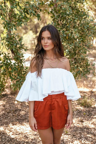 Lifestyle — Trendy Waterproof Necklace styled with layers